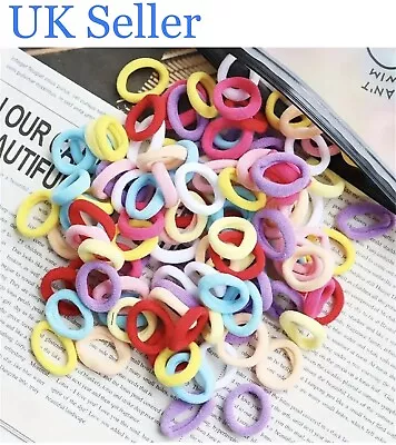 10-20-30 PCS Girls Small Colorful Hair Ties Hair Bands Set UK • £2.18