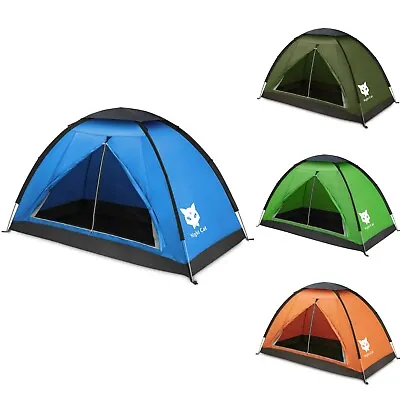 3 Season Camping Tent Hiking Travel 1-2 Man Pyramid Ultralight Backpack Tents AU • $69.98