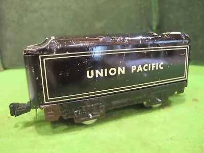 Marx O Gauge Union Pacific 4 Wheel Lithograph Tender #551~ Knuckle  Cplrs • $4.95