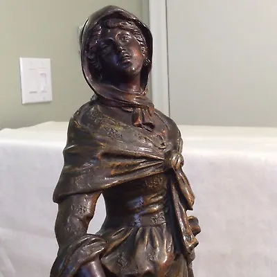 BRONZ SCULPTURE By L&F MOREAU • $1000