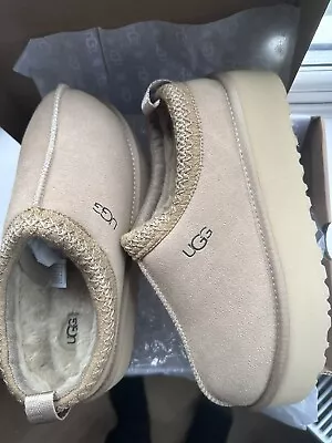 UGG Tasman Platform Slippers - Sand - Size UK6 / EU39 • £1.20