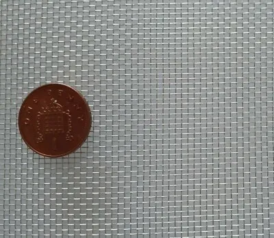 Aluminium Wire Craft Mesh Fine Approx 1.5mm X 1.5mm Holes Craft Mesh Projects  • £2.40
