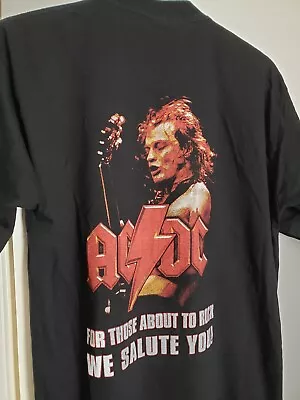 £9.99 • Buy AC/DC Donington T SHIRT, XL 42-44 Chest. Pure Cotton. New, Nos.