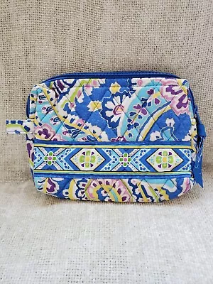 Vera Bradley Vintage Small Cosmetic Capri Blue Unused Without Tags  • $13.88