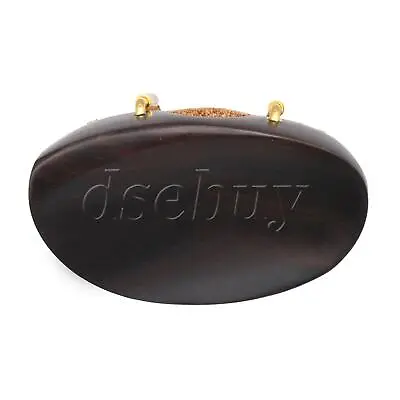 4/4 Ebony Violin Chinrest Centered Mounting Pad For Band Performance • $12.60