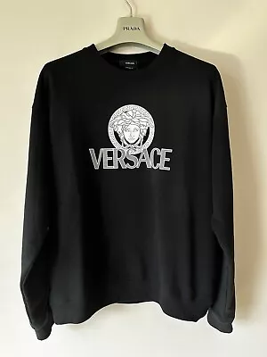 Versace Men’s ‘Black Label’ Black Medusa Sweater - New With Tags • $345.32