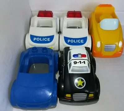 5 Mega Bloks Police/Ca's First Builders Toy • £7