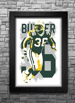 LeROY BUTLER Art Print/poster GREEN BAY PACKERS FREE S&H! JERSEY • $11.99