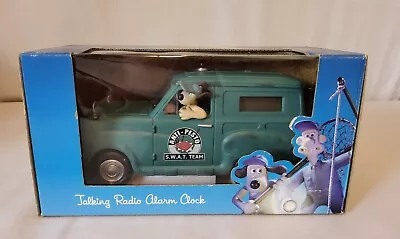 Wallace & Gromit Talking Radio Alarm Clock Anti-pesto Swat Team Brand New In Box • $245.25