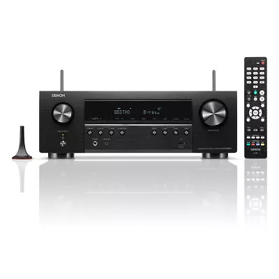 Denon AVRS660H 5.2 Channel 8K Home Theater Receiver With Voice Control  • $419.99