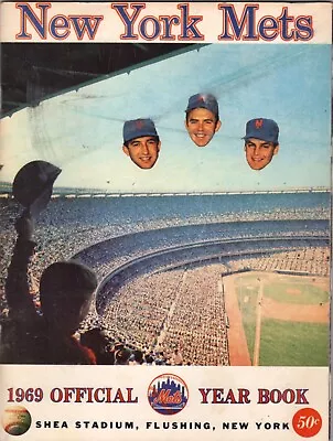 1969 New York Mets Official Reprint Yearbook With Cards • $95