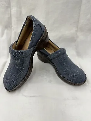 BORN Boc Women’s Size 8 Shoes Denim Wash Blue Look • $35