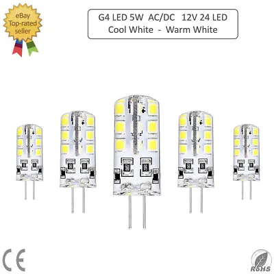 £6.50 • Buy G4 5W LED Light Bulb Capsule AC/DC 12V Replacement For G4 Halogen Capsule Bulbs