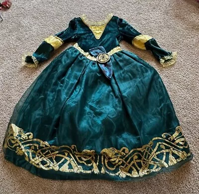 Disney Princess Merida Dress Costume Size 5/6 Brave • $25