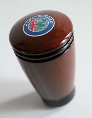 Gear Knob Manual Wood Fits For Alfa Romeo Handmade Wooden Shifter Universal • $130.90