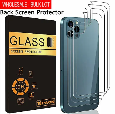 $16.99 • Buy Wholesale Lot 50X Tempered Glass Back Rear Protector For IPhone 14 13 12 Pro Max