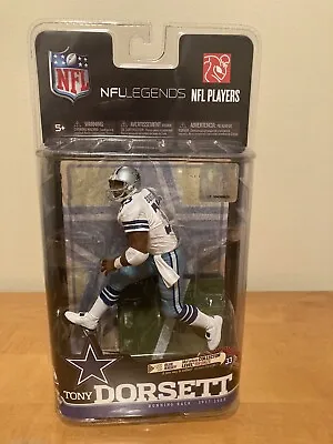 MCFARLANE NFL Dallas Cowboys Tony Dorsett Legends Series 6 Hard To Find • $59.99