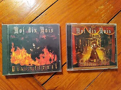 Empty Cases MOI DIX MOIS - Nocturnal Opera/Dix Infernal - EMPTY CASES - No Cd's  • $14.99