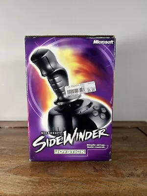 Microsoft SideWinder 92626 USB Flight Joystick X08-59073 Gray Tested Working • $14.87