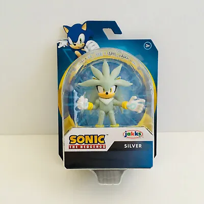 Jakks Sonic The Hedgehog SILVER 2.5  Inch Action Figure Toy • $15