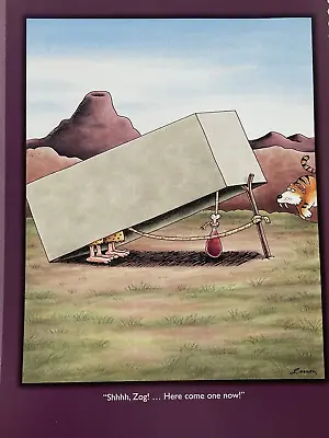 The Far Side Gallery Gary Larson From Calendar Frame Suitable Tiger Trap Zog • £6.65