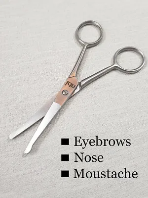 £3.49 • Buy  Nose Moustache Scissors Baby Hair Trimming Grooming Beard Eyebrows Baby Nail 