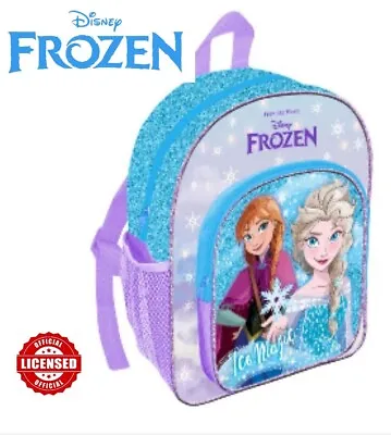 Disney Frozen Elsa Backpack School Travel Bag Kids Rucksack Girls Children Gift • £8.99