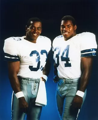 Dallas Cowboys Tony Dorsett & Herschel Walker 8x10 Photo NFL Football Print • $4