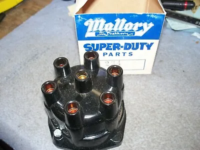 Vintage Chevrolet 1963-64 Car Truck Mallory Ignition 6 Cyl Distributor Cap # 234 • $29.99