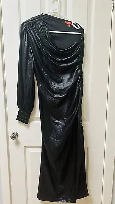 Manning Cartel Black One Shoulder  Maxi Dress Gown Size 8 • $45
