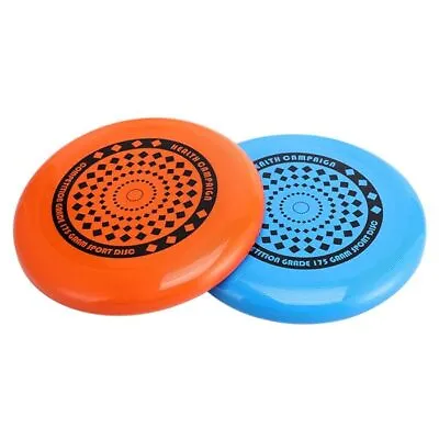 Ultimate Frisbee Flying Competition Disc Kids Adult Outdoor Play- BLUE & Orange • £15.99