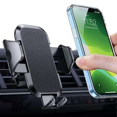 360° Universal Mobile In Car Phone Holder Mount Air Vent Stand Cradle UK Stock • £6.98
