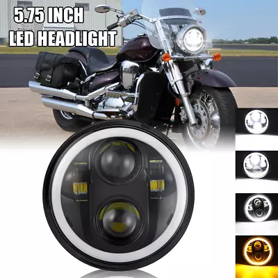 For Suzuki Boulevard M50 M90 C50 VZ800 5-3/4 5.75  Inch LED Headlight Hi/Lo DRL • $41.99