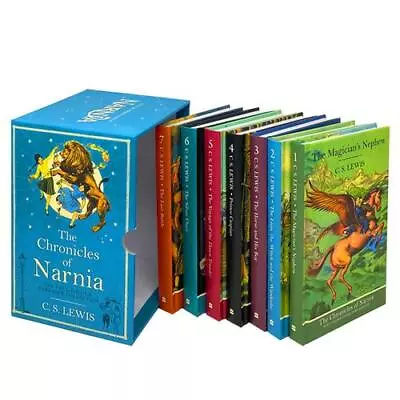 The Chronicles Of Narnia Deluxe Hardback 7 Books Set Collection By C. S. Lewis • £45.75