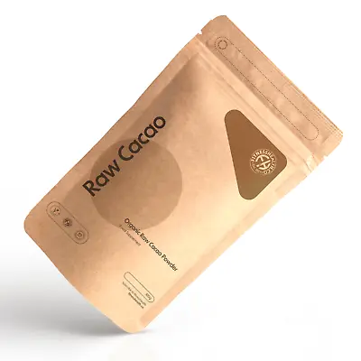 Organic Raw Cacao Powder Peruvian Cocoa Criollo Certified 100g • £6.99