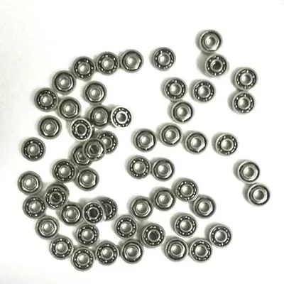 Miniature Shield Micro Ball Bearings Mini Bearing Replacement 30Pc 1x3x1mm 681ZZ • $5.99