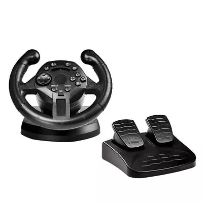 £49.36 • Buy Amagogo Racing Game Steering Wheel Pedal Set Simulator Driving For PS3/PC USB