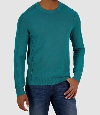 MICHAEL KORS DEEP GREEN 2XL KNIT CREW SWEATER MENS NWT NEW $120 Green • $17