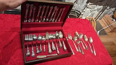 Vintage W.A. Rogers Silver Plated Sectional Silverware  80 Some Mixed Pieces • $60