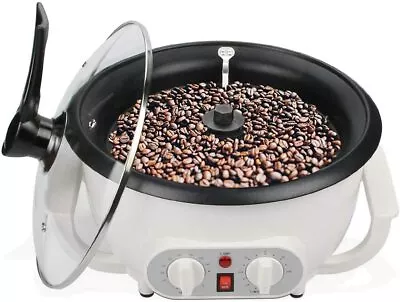 Home Coffee Beans Roaster Machine Temperature & Time Adjustable Raw Beans Baking • $86.99