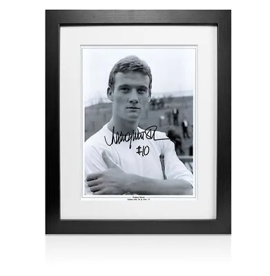 £69.99 • Buy Framed Rodney Marsh Signed Photo - Fulham Black/White Autograph