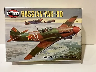 Airfix Russian Yak-9d Series 1 Scale 1/72 Kit # 61034-8  Open Box Complete • $5