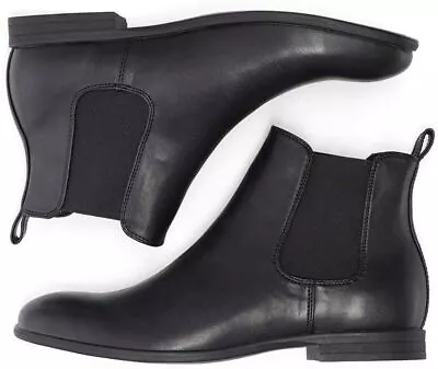 £39.99 • Buy Jack&Jones Mens Basic Chelsea Boots Shoes Rubber Sole  Anthracite