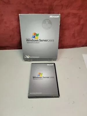 Microsoft Windows Server 2003 Standard 5 Cal • $50