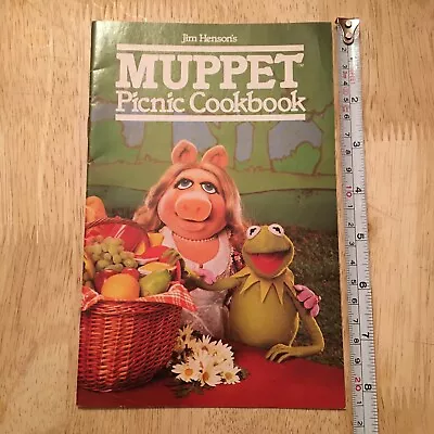 Rare Vintage Jim Henson's Muppet Picnic Cookbook Hallmark 1981 • $65.99