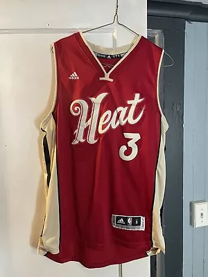 Dwyane Wade Miami Heat #3 Red Swingman Jersey Size Small • $34.99