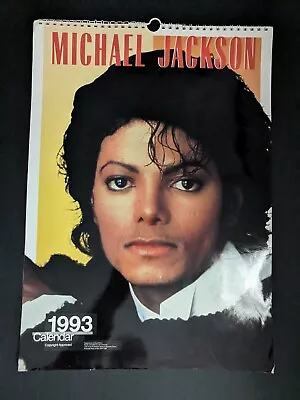 Michael Jackson Officially Licensed Calendar 1993 (New/Sealed) • $14.99