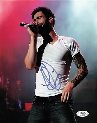 Adam Levine Signed 8x10 Photo PSA/DNA Autographed Singer Maroon 5 • $349.99