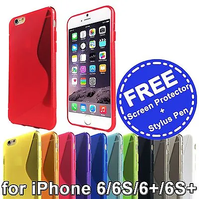 $3.99 • Buy Soft Gel TPU Silicone Case Bumper Cover For Apple IPhone 6 6S 6 Plus 6S + 4.7 