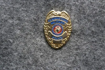 Military Hat Pin: United States Marine Corps Military Police Badge Pin  (1 ) • $9.99